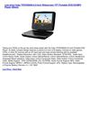 Portable Audio & Video - Coby TFDVD8509 8.5-Inch Widescreen TFT Portable DVDCDMP3 Player (Black)