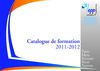 Catalogue de formation des élus - IEPP - 2011/2012
