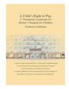 A Child’s Right to Play: A Therapeutic Landscape