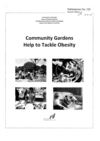 Community Gardens Help to Tackle Obesity