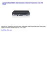 Portable Audio & Video - Naxa NX-831 High Resolution 2 Channel Progressive Scan DVD Player
