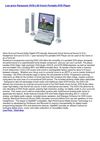 Portable Audio & Video - Panasonic DVD-LX9 9-Inch Portable DVD Player
