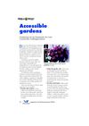 Accessible Gardens: Gardening can be therapeutic for a sick or physically challenged person - WaterWise