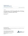 An Exploration of the Potential Benefits of Healing Gardens on Veterans with PTSD - Maunal