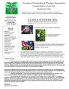 Summer 2008 Newsletter California Horticultural Therapy