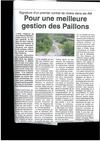 Journal de PAYS Pour une meilleure gestion des Paillons 