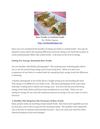 Raw Foods vs Cooked Foods