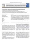 A policy maker’s dilemma - Preventing terrorism or blame