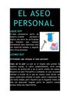 EL ASEO PERSONAL