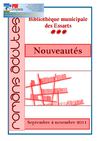 Sélection de nouveautés septembre-novembre 2011
