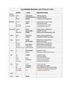 calendrier 2011-2012 natation course région Bretagne
