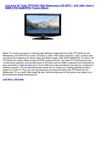 Televisions - 32 Coby TFTV3225 720p Widescreen LCD HDTV - 16_9 1200_1 8ms 3 HDMI ATSCQAMNTSC Tuners (Black)