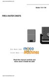 Honeywell 1101 Molded Fire Security Chest Manual
