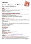 Programme des Journées Européennes du Patrimoine dans le Roannais