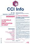 CCI INFO n° 118 Septembre Octobre 2011