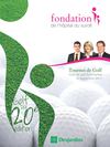 Programme du tournoi de golf 2011