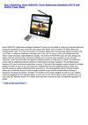 Televisions - Axion AXN-8701 7-Inch Widescreen Handheld LCD TV with Built-In Tuner, Black