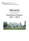 Mémento Ecole de la Fontaine 2011-2012