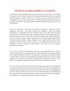 HISTORIA DE LA TABLA PERIÓDICA Y SU EVOLUCIÓN