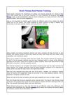 Brain Fitness And Mental Training