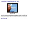 Televisions - Haier HL37XLE2 37-Inch LED HDTV, Black