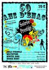 Affiche 60 ans de l'ENAC soirée