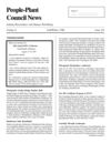 People-Plant Council Newsletter - Fall - Winter 1996