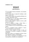 TEST PSICOLOGICO