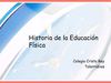 historia de la educacion fisica