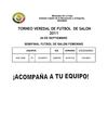 PROGRAMACIÓN SEPTIEMBRE 24 DE 2011