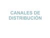CANALES DE DISTRIBUCIÓN