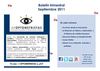 AEOPTOMETRISTAS-BOLETIN TRIMESTRAL SEPTIEMBRE 2011
