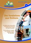 les carnets métier : des fondations aux finitions