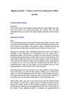 Weight Loss Diet – 3 Tips to Lose Fat by Taking Care of What You Eat