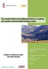 The Mental Health and Wellbeing Effects of a Walking and Outdoor Activity Based Therapy Project