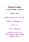 presentacion sistema de lenguaje de programacion
