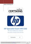 HP2-E42 Question Answers