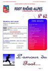 Journal N°62 du Septembre 2011