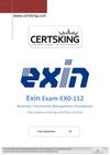 EX0-112 Question Answers