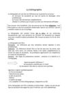 La bibliographie