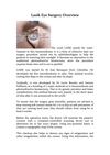 Lasik Eye Surgery Overview