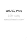 BEOGRAD ZA SVE - TURISTIČKI VODIČ ZA OSOBE SA TELESNIM INVALIDITETOM