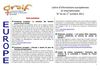 Lettre d'Informations Européennes et Internationales N°62