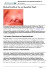 Medical Conditions that can Cause Bad Breath