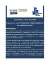 Plan docente