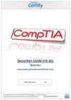 Free COMPTIA SY0-301 Practice Test