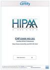 Free HIPAA HIO-201 Practice Test