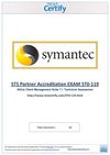 Free SYMANTEC ST0-119 Practice Test