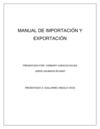 MANUAL DE IMPORTACIÓ Y EXPORTACIÓN
