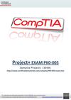 COMPTIA Project+ PK0-003